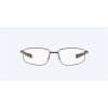 Costa Bimini Road 110 Brushed Light Gunmetal Frame Clear Lense Eyeglasses