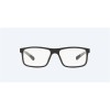 Costa Ocean Ridge 100 Shiny Black  With  Gray  With  Gray Crystal Frame Eyeglasses