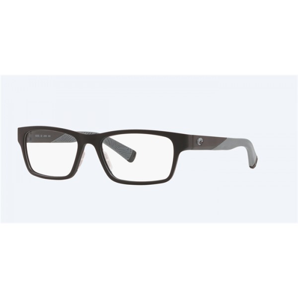 Costa Ocean Ridge 310 Matte Black  With  Gray Rubber Frame Eyeglasses