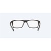 Costa Ocean Ridge 100 Matte Dark Gray  With  Matte Black Frame Eyeglasses