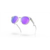 Oakley HSTN Matte Clear Frame Prizm Violet Lense