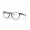 Oakley Ojector Satin Grey Smoke Frame Eyeglasses