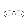 Oakley Pitchman Polished Black With Red Frame Eyeglasses