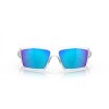 Oakley Cables Polished Clear Frame Prizm Sapphire Polarized Lense