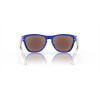Oakley Frogskins XS Crystal Blue Frame Prizm Sapphire Lense