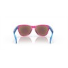 Oakley Frogskins XXS Acid Pink Frame Prizm Sapphire Lense