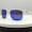 Oakley Holbrook White Transparent Rubber With Blue Frame Blue Polarized Lense