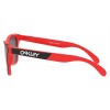 Oakley Frogskins 50 With 50 Collection Bright Red Black Frame Prizm Black Lens