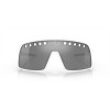 Oakley Sutro Eyeshade Heritage Colors Collection Polished White Frame Prizm Black Lens