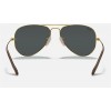 Ray Ban Aviator Collection RB3025 Gold Frame Blue With Grey Classic Lens