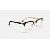 Ray Ban Clubmaster Optics RB5154 Demo Lens And Tortoise Pattern Frame Clear Lens