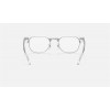 Ray Ban Clubmaster Optics RB5154 Demo Lens And Transparent Frame Clear Lens