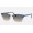 Ray Ban Clubmaster Square RB3916 Gradient And Wrinkled Blue Frame Light Grey Gradient Lens