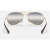 Ray Ban Cockpit Bi-Gradient RB3362 Gold Frame Blue With Grey Gradient Lens
