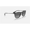 Ray Ban Erika Color Mix Low Bridge Fit RB4171 Polarized And Black Frame Grey Lens