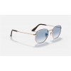Ray Ban Hexagonal Collection RB3548 Light Blue Gradient Bronze-Copper