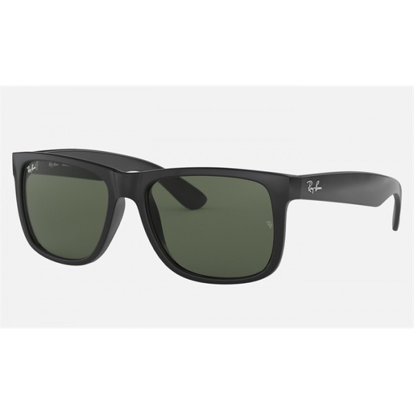 Ray Ban Justin Classic RB4165 Polarized Classic And Black Frame Green Classic Lens