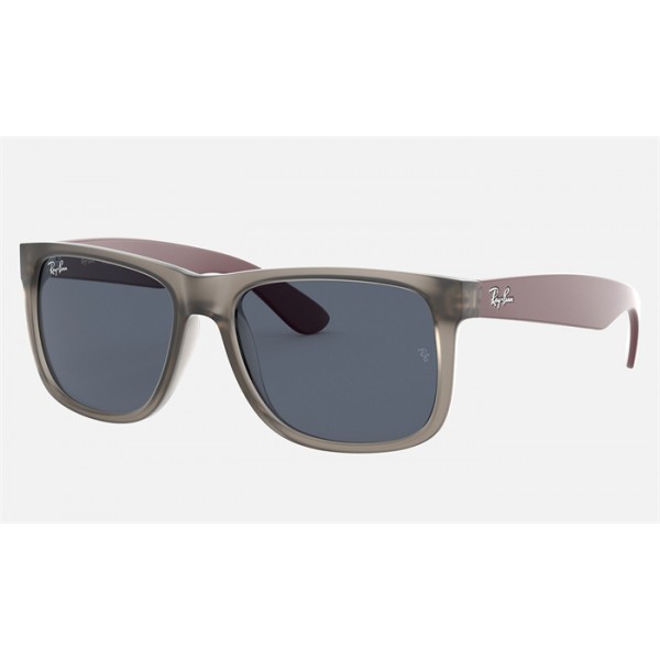 Ray Ban Justin Color Mix RB4165 Classic And Transparent Grey Frame Grey Classic Lens