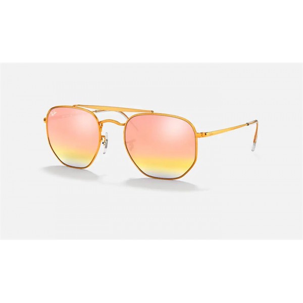 Ray Ban Marshal RB3648 Bronze-Copper Frame Pink Gradient Lens