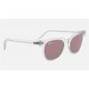 Ray Ban Meteor Washed Evolve RB2168 Purple Photochromic Evolve Transparent