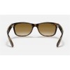 Ray Ban New Wayfarer Classic RB2132 Polarized Classic G-15 And Black Frame Light Brown Gradient Lens