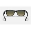 Ray Ban New Wayfarer Collection RB2132 Polarized Gradient And Black Frame Blue With Green Gradient Lens