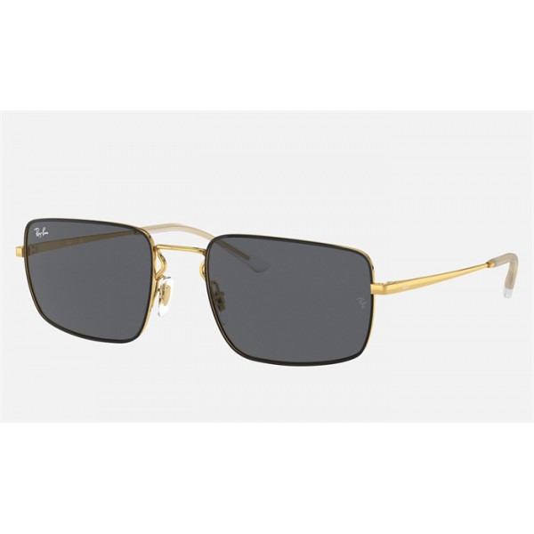Ray Ban RB3669 Grey Classic Shiny Gold