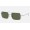 Ray Ban Rectangle RB1969 Green Classic G-15 Silver