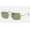 Ray Ban Rectangle RB1969 Green Classic Silver