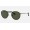 Ray Ban Round Craft RB3475 Classic G-15 And Black Frame Green Classic B-15 Lens