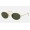 Ray Ban Round Oval RB3547 Classic G-15 And Gold Frame Green Classic G-15 Lens