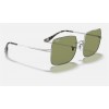 Ray Ban Square Classic RB1971 Light Green Classic Silver