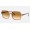 Ray Ban Square II RB1973 Light Brown Transparent Brown