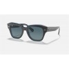 Ray Ban State Street RB2186 And Grey Frame Blue Lens