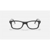 Ray Ban The Timeless RB5228 Demo Lens And Black Gray Pattern Frame Clear Lens