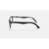 Ray Ban The Timeless RB5228 Demo Lens And Black Gray Pattern Frame Clear Lens